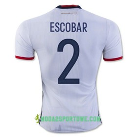 Koszulka Kolumbia ESCOBAR Domowe Stroje Piłkarskie 2016/17 Krótki Rękaw