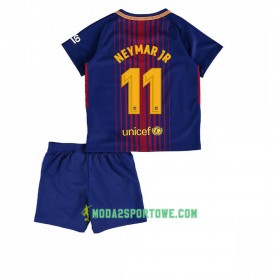 Koszulka FC Barcelona Neymar Jr 11 Dziecięcy Domowe Stroje Piłkarskie 2017/18 Krótki Rękaw