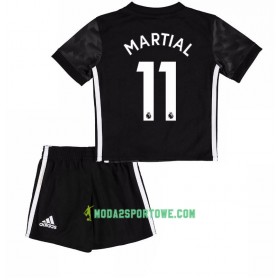 Koszulka Manchester United Anthony Martial 11 Dziecięcy Wyjazdowe Stroje Piłkarskie 2017/18 Krótki Rękaw
