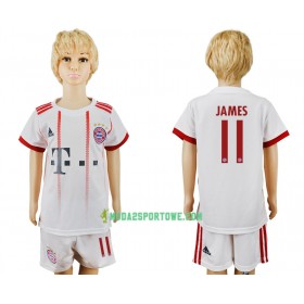 Koszulka Bayern Monachium James Rodriguez 11 Dziecięcy Trzeci Stroje Piłkarskie 2017/18 Krótki Rękaw