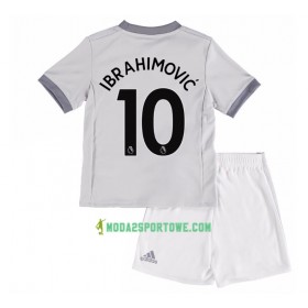 Koszulka Manchester United Zlatan Ibrahimovic 10 Dziecięcy Trzeci Stroje Piłkarskie 2017/18 Krótki Rękaw