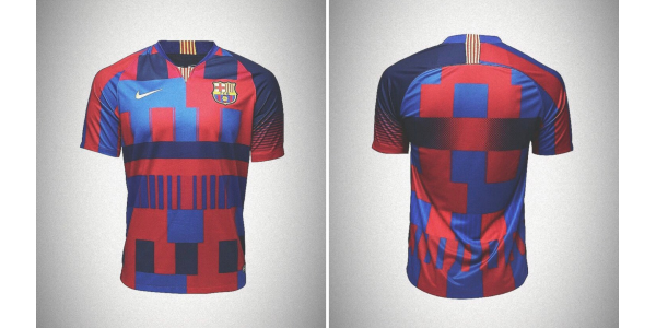 Barca została ujawniona ich nowa domowa koszulki piłkarskie