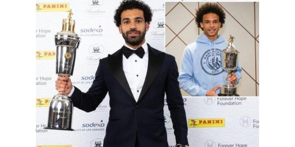 Mohamed Salah: Liverpool Salah zagrał PFA Player of the Year 2017-18