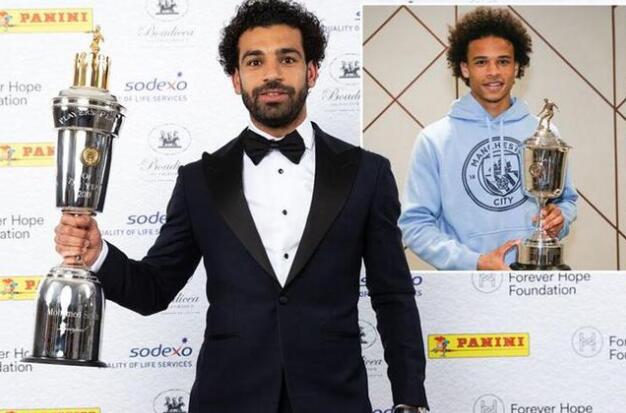 Mohamed Salah: Liverpool Salah zagrał PFA Player of the Year 2017-18